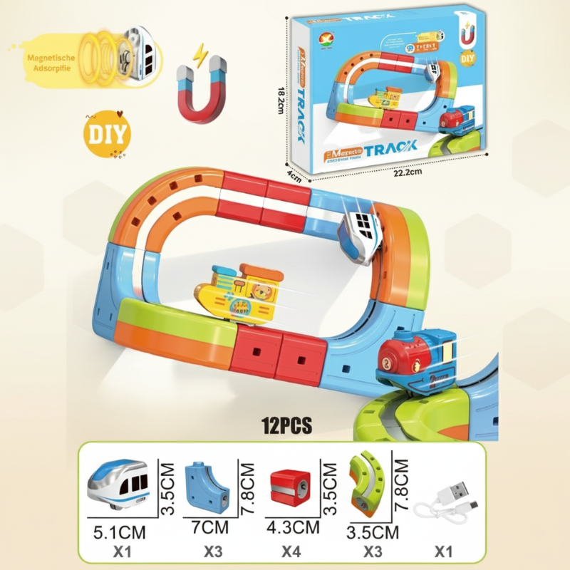 ! OrbitRail – Creatief & Elektrisch – Anti-Gravity Elektrische Trein