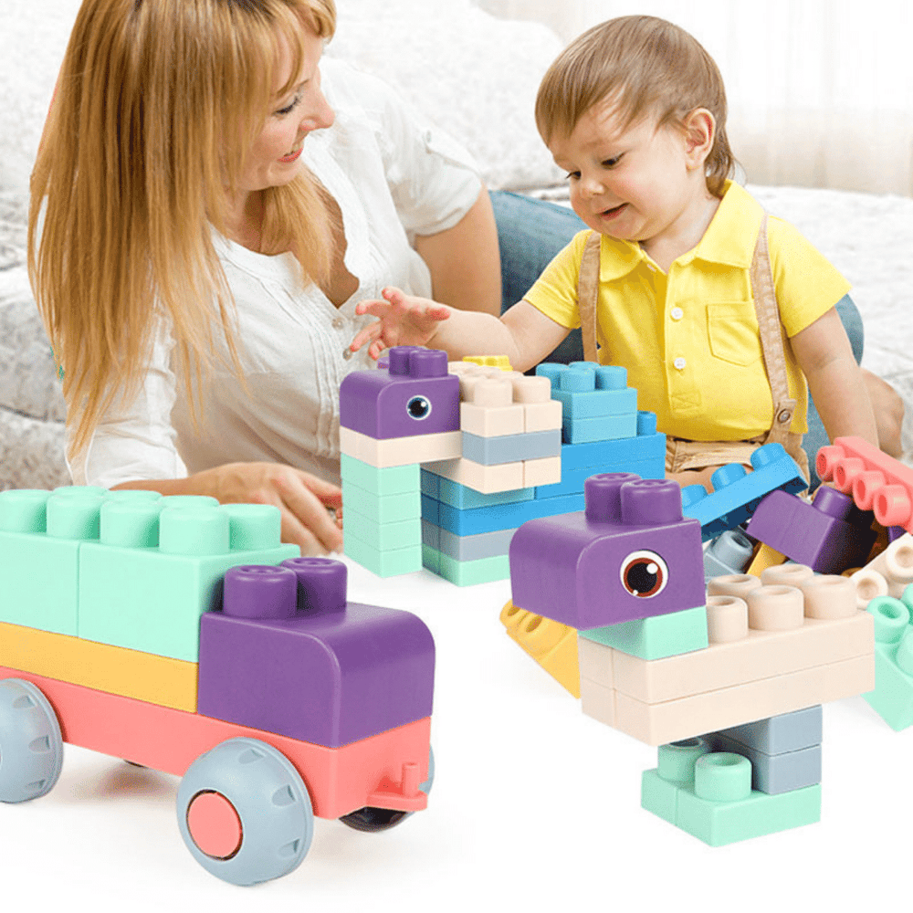 ! FlexiBlocks – Zachte Bouwstenen – Creatief Bouwspeelgoed voor Kinderen